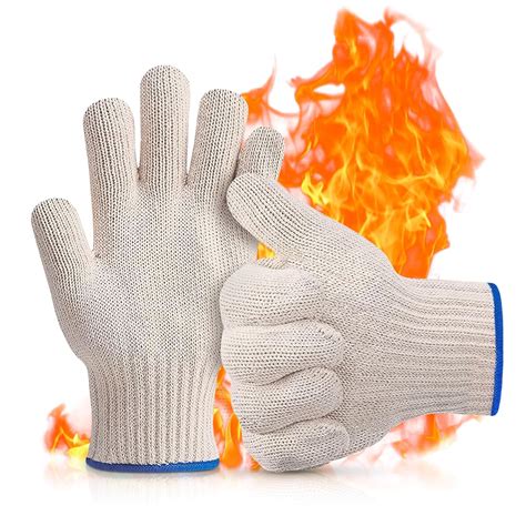 Amazon.com: Heat Resistant Gloves - BBQ Gloves Heat Resistant Cooking ...
