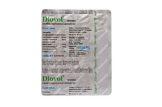 Diovol Cool Blue | Order Diovol Cool Blue Tablet Online at Truemeds