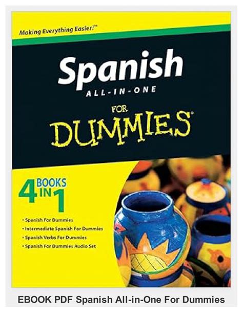 EBOOK Spanish All-in-One For Dummies by The Experts at Dummies