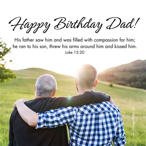 Christian Happy Birthday Dad Images with Bible Verses » EntheosWeb