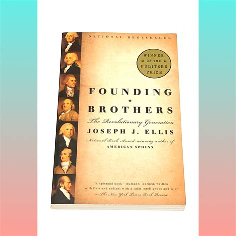 Founding Brothers Joseph Ellis History Book Non-fiction Paperback Book ...