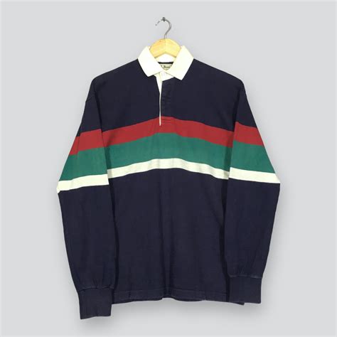 L.L. Bean × Vintage Vintage 90s Ll Bean Polo Rugby Shirt Medium | Grailed