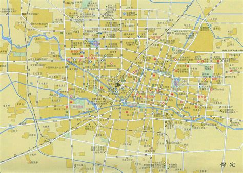 保定市区地图高清版全图