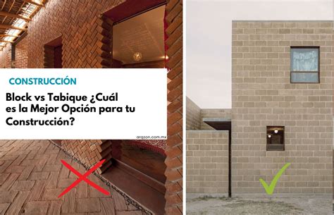 Block vs Tabique ¿Cuál es la Mejor Opción para tu Construcción? - ARQZON