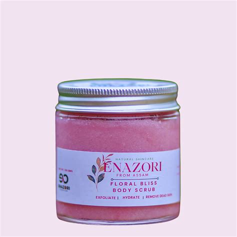 Body Scrub - Floral Bliss 100GMS – ENAZORI COSMETICS