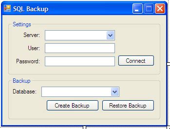 Image result for SQL Database Simple Backup and Restore Example