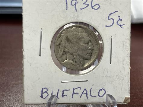 Lot - 1936-P BUFFALO NICKEL
