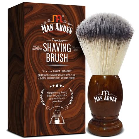 Man Arden Vintage Finish Premium Shaving Brush With Ultra Soft ...