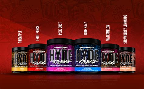 PS PROSUPPS Hyde Xtreme Pre-Workout - Pineapple (195g) | 30 Servings ...