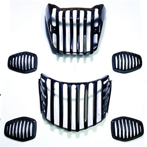 SRPHERE BIKE HF DELUXE INDICATOR COVER , FRONT HEADLIGHT COVER & REAR ...