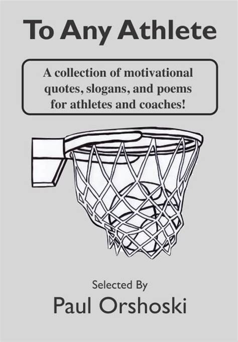Buy To Any Athlete: A Collection of Motivational Quotes, Slogans, and ...