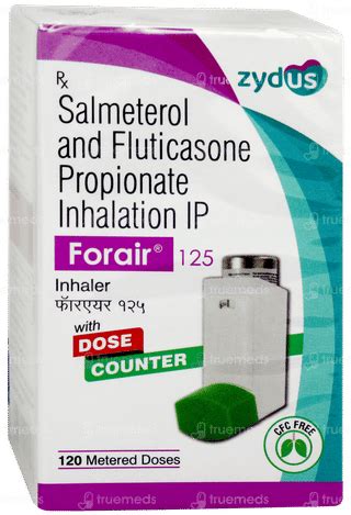 Forair Cfc 25125 Mcg Inhaler 120 Mdi - Uses, Side Effects, Dosage ...