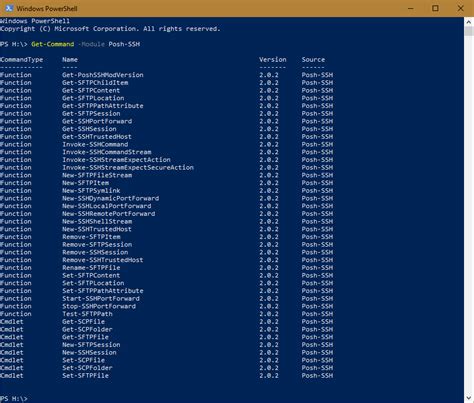 FTP PowerShell 的图像结果
