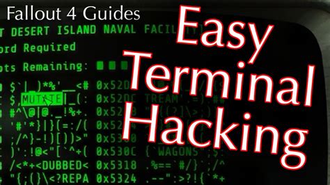 Fallout 4 Hacking Guide 的图像结果