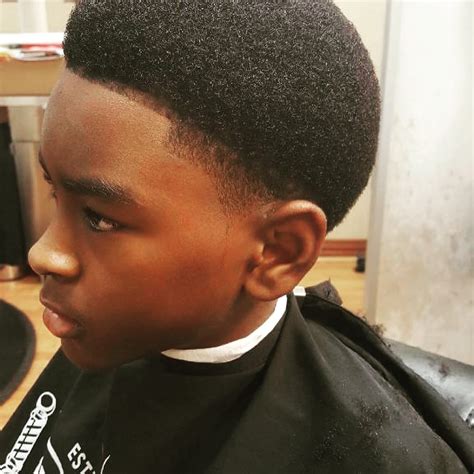 Mini Afro High Taper Fade