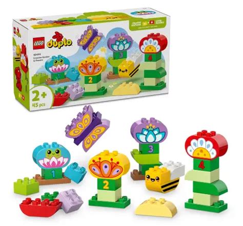 Buy LEGO Duplo Town Creative Garden & Flowers Color-Sorting Stacking ...