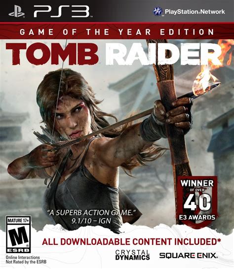 Amazon americana anuncia edição "Game of The Year" de Tomb Raider (PS3 ...