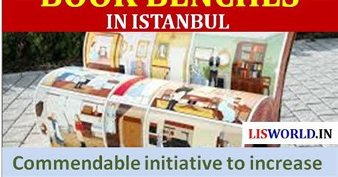 Book Benches in Istanbul : Commendable initiative to increase the trend ...
