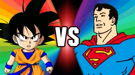 SD Goku vs Super Friends Superman (Dragon Ball SD vs Super Friends ...