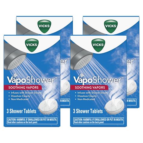 Vicks In Shower Vapor Tablets at Martin Clark blog