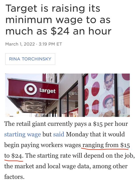 Target makes a show of “raising its minimum wage” while keeping it ...