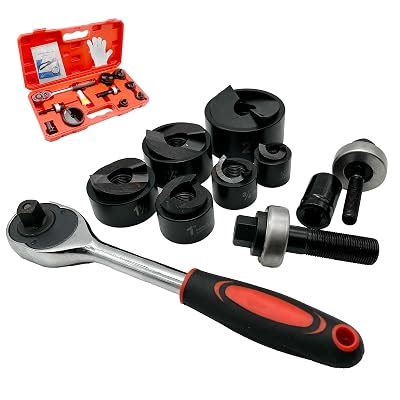 TZTTGS Ratchet Knockout Hole Punch Driver Kits 1/2 India | Ubuy