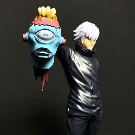 Satoru Gojo with a Jogo dead head Jujutsu Kaisen PVC Action figure [18 ...