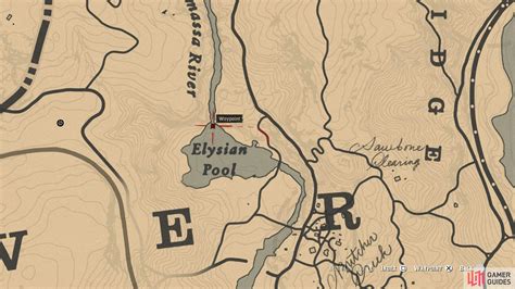 Poisonous Trail Treasure Map - Treasure Hunting - Side Missions | Red ...