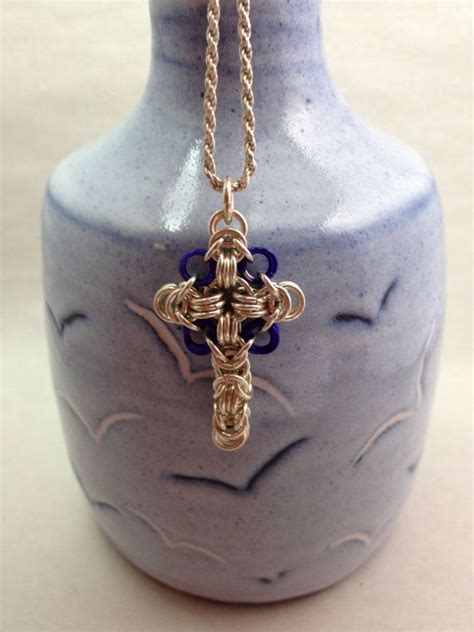 Image result for Chainmaille Cross Pattern