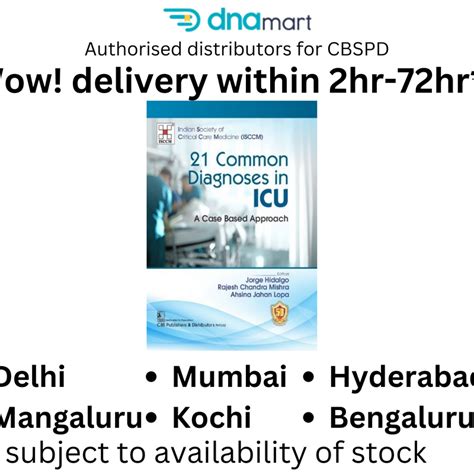 21 Common Diagnoses in ICU A Case Based Approach 1st/2023 – DNAMART.IN