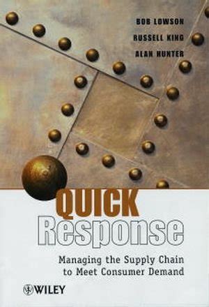 Quick Response: Managing the Supply Chain to Meet Consumer Demand eBook ...
