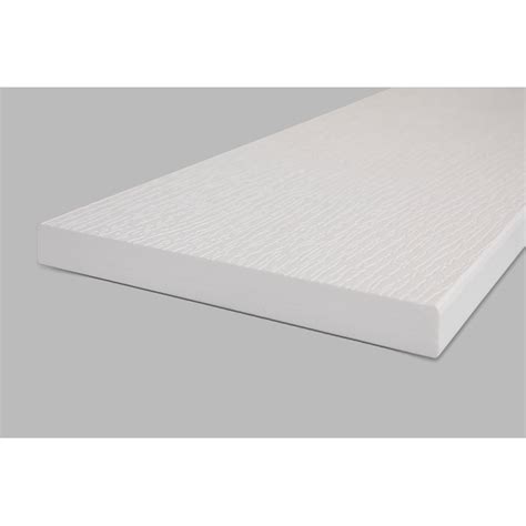 RELIABILT 3/4-in x 7-1/4-in x 8-Feet Reversible (Smooth/Wood grain) PVC ...