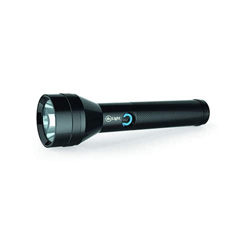 Mr. Light Metal Rechargeable LED Torch, Black : Amazon.in: Sports ...
