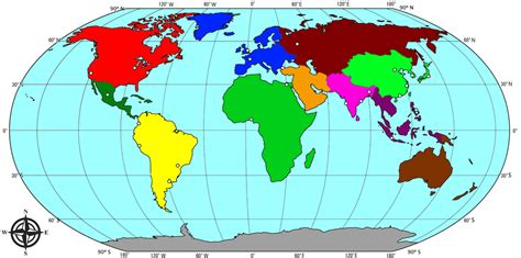 Geography World Regions Map 的图像结果