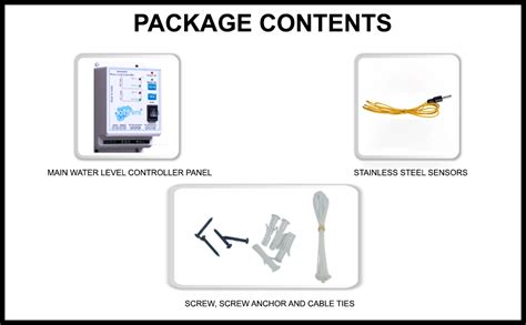 IoTfiers Plastic ABS Fully Automatic Water Level Controller for Double ...