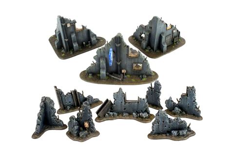 War World Gaming War Torn City Rubble And Building Set | Desertcart INDIA
