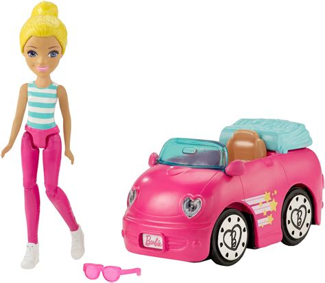 Barbie On the Go Pink Car and Doll - Walmart.com