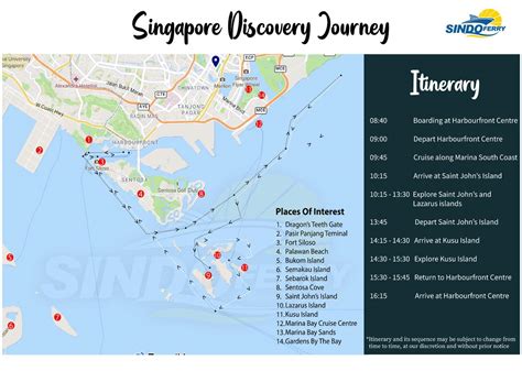 Shared Sindo Ferry Transfer between Southern Island and Marina South ...