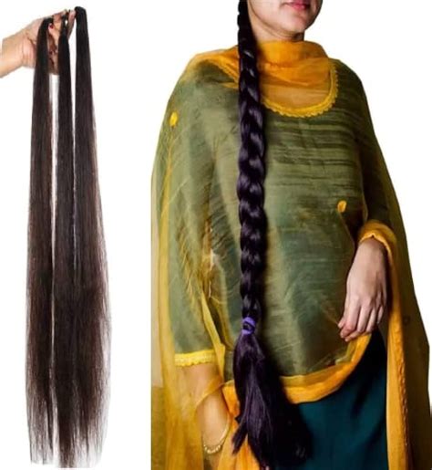 Iyaan Long Hair Choti For Women, Kids Choti Hair Extensions Black, Pack ...