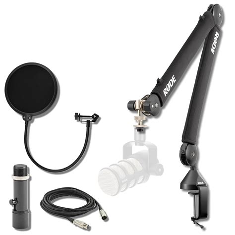 Rode PSA1+ Pro Studio Boom Arm for Podcasting and Streaming with Quick ...