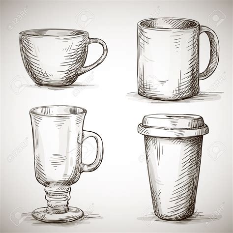 Plastic Cup Drawing Easy at Nathan Lozano blog