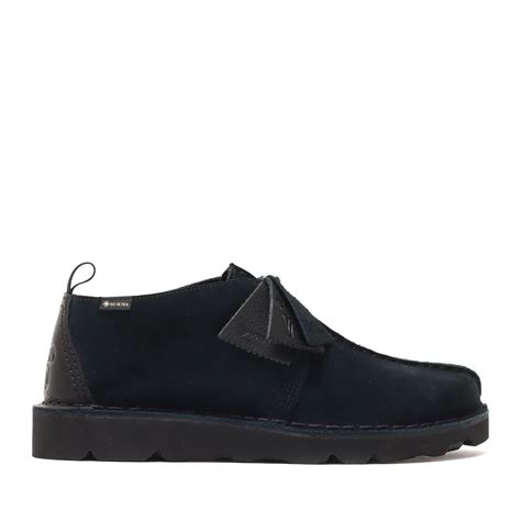 Clarks Desert Trek GTX Black Suede BLACK 23FA-I（クラークス デザートトレック GTX ブラック ...