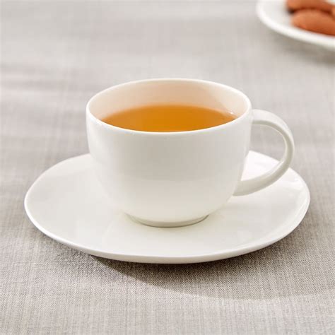 Buy Marshmallow Pebble Porcelain Cup and Saucer - 200ml from Home ...