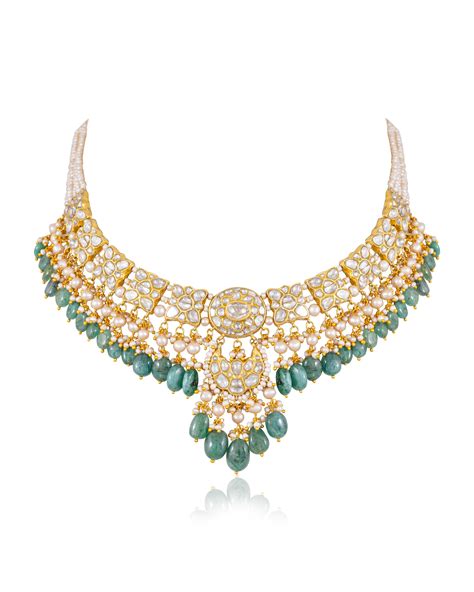 Phalak Polki Necklace – Tyaani Jewellery LLP