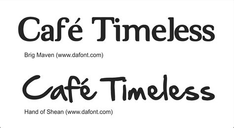 Timeless Fonts For Logo