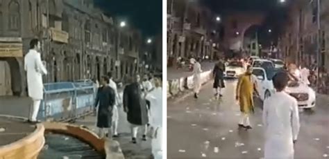 Man Throws Rs 500 Notes In The Air At Charminar In Hyderabad