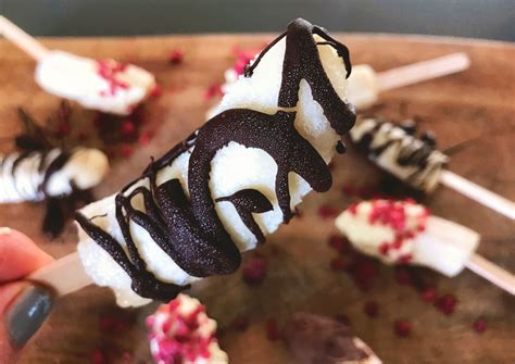 Chocolate Banana Ice Pops – AKitchenofGoodThings