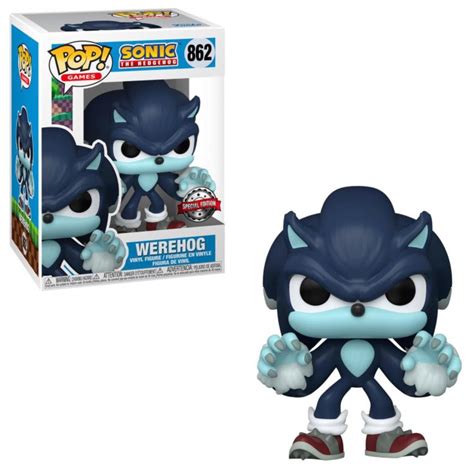 Funko Pop! Games: Sonic the Hedgehog - Werehog (Special Edition) #862 ...