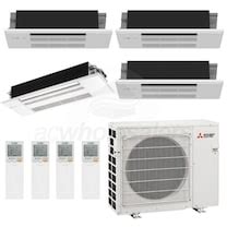 Mitsubishi MXZ-4C36NA3 3-MLZ-KY06NA MLZ-KP12NA2 One-Way Ceiling ...