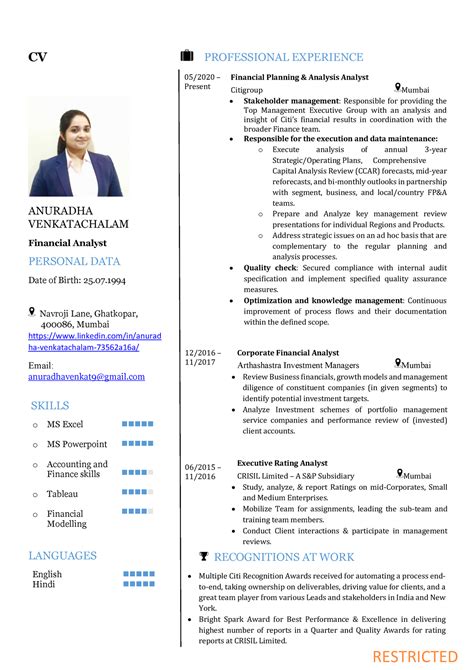Anuradha CV - Jun 10th - Good course material - RESTRICTED CV ANURADHA ...